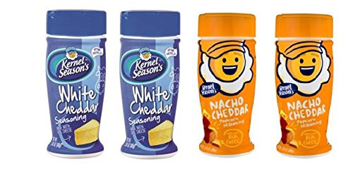 Kernel Season's Popcorn Seasoning White Cheddar and Nacho Cheddar Flavor Cheese Lover's Bundle Kernel Season's Popcorn Seasoning White Cheddar and Nacho Cheddar Flavor Cheese Lover's Bundle