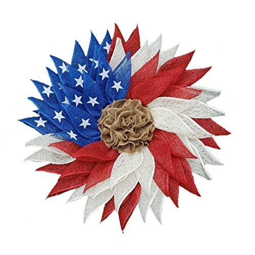 2021 Patriotic Independence Wreaths Front Door Decorations Outside July 4th Independence Day Wreath for Front Door Veterans Day Decor Handcrafted Hanging Wreaths for Home Wall Decor -G- 2021 Patriotic Independence Wreaths Front Door Decorations Outside July 4th Independence Day Wreath for Front Door Veterans Day Decor Handcrafted Hanging Wreaths for Home Wall Decor -G-
