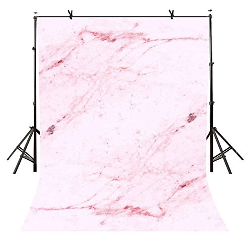 LYLYCTY 5x7ft Light Pink Marble Backdrop Light Pink Marble Physics Texture Photography Background and Studio Photography Backdrop Props LYGE819