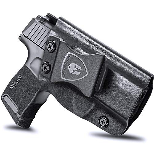 P365 Holsters IWB KYDEX Holsters Fit for Sig Sauer P365-P365 SAS Holsters for Pistols Inside Waistband Concealed Carry Adjustable Cant and Retention Pistols Accessories Left Hand