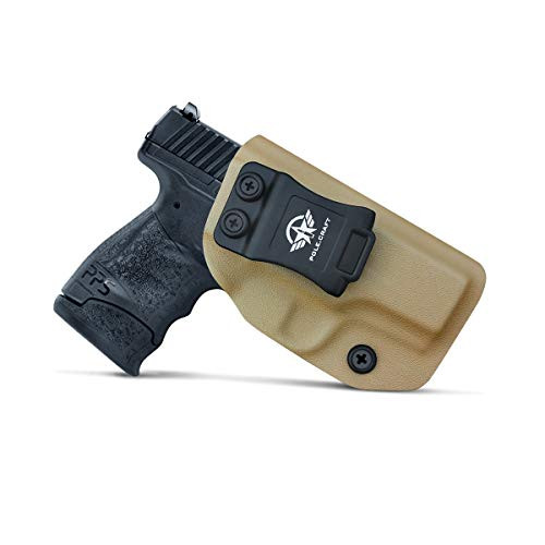 Walther PPS M2 Holster IWB Kydex for Walther PPS M2 9mm - .40 Pistol Case - IWB Holster Walther PPS M2 9mm - Inside Waistband Carry Concealed Holster Walther PPS 9mm -Tan Right Hand-