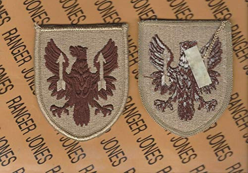 US Army 11th Aviation Brigade Desert DCU Uniform Patch m-e