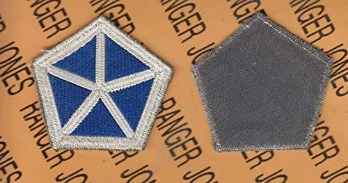 US Army 5th V Corps Command German Made Dress Uniform 2" Patch c-e