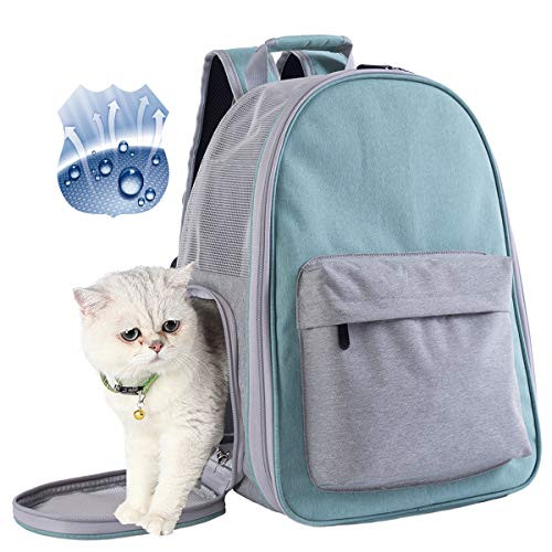 HUO ZAO Pet Carrier Backpack Kitten Backpack for Small Puppy Cat Carrier Airline Approved Travel Backpack for Pet