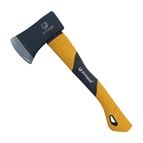 PYTHON Camp Axe 14" Indestructible Fiberglass Handle 1.25 LB