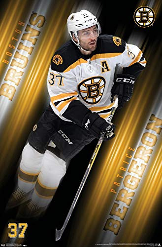 Trends International NHL Boston Bruins - Patrice Bergeron 17 Wall Poster 22.375" x 34" Premium Unframed