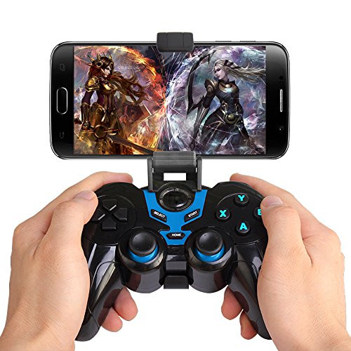 MOSTOP Bluetooth Controller with Clip Android Game Controller Wireless Gamepad for Android Phone/PC/Tablet with Clip and Bag