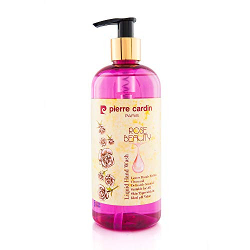 Vitamin E Moisturizing Liquid Hand Soap - Organic Natural Handwash -Rose 13.5 oz - 400 ml-
