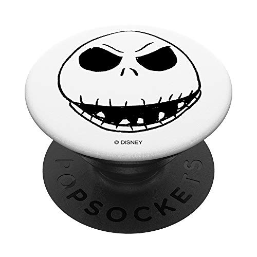 Disney Nightmare Before Christmas Jack face PopSocket PopSockets PopGrip- Swappable Grip for Phones  and  Tablets