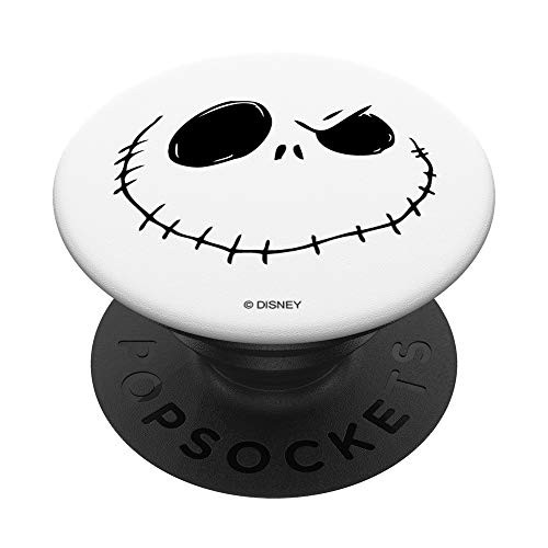 Disney Jack Skellington PopSockets PopGrip- Swappable Grip for Phones  and  Tablets