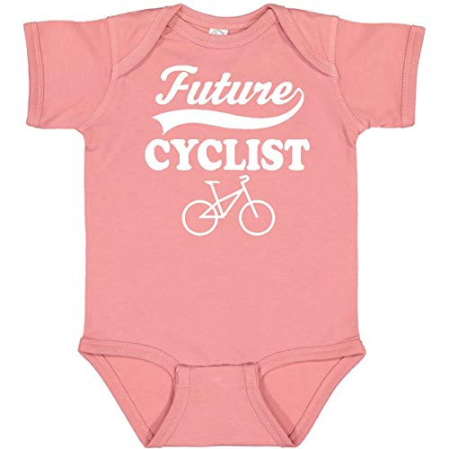 inktastic Future Cyclist Childs Bicyle Infant Creeper 6 Months Mauve 269a1