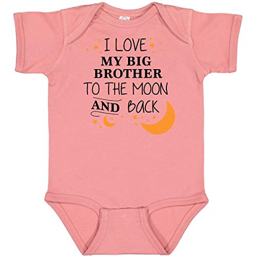 inktastic I Love My Big Brother to The Moon Infant Creeper Newborn Mauve 296fe