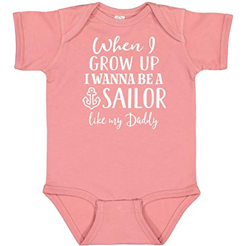 inktastic Future Sailor Like Daddy Infant Creeper 18 Months Mauve 2cd66