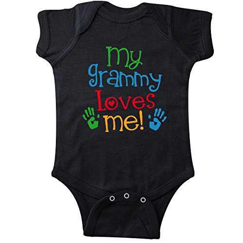 inktastic My Grammy Loves Me Gift Infant Creeper 6 Months Black 2fc45