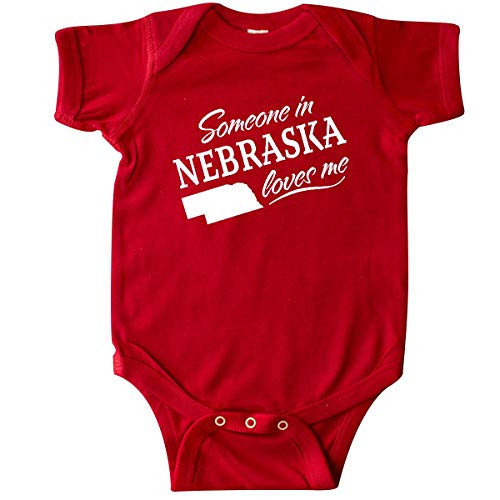 inktastic Someone in Nebraska Loves Me Infant Creeper 12 Months Red 33a8a inktastic Someone in Nebraska Loves Me Infant Creeper 12 Months Red 33a8a