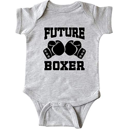inktastic Boxing Future Boxer Infant Creeper 6 Months Heather Grey 34b75