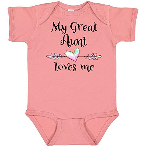 inktastic My Great Aunt Loves Me- Heart Infant Creeper Newborn Mauve 37612 inktastic My Great Aunt Loves Me- Heart Infant Creeper Newborn Mauve 37612