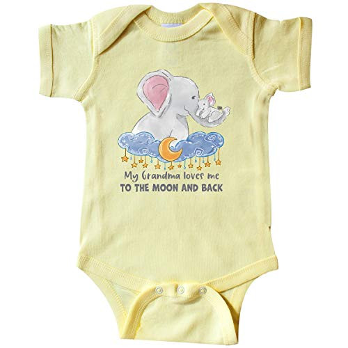 inktastic My Grandma Loves Me to The Moon Infant Creeper 18 Months Banana 3b110 inktastic My Grandma Loves Me to The Moon Infant Creeper 18 Months Banana 3b110