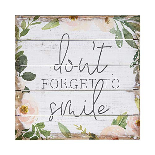 Simply Said, INC Perfect Pallet Petites 8" Wood Sign - Don't Forget to Smile Simply Said, INC Perfect Pallet Petites 8" Wood Sign - Don't Forget to Smile