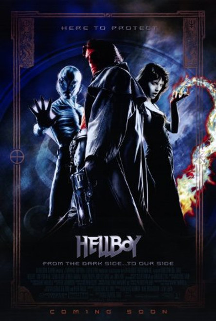 Hellboy Movie Poster -27 x 40 Inches - 69cm x 102cm- -2004- Style E - Hellboy Movie Poster -27 x 40 Inches - 69cm x 102cm- -2004- Style E -