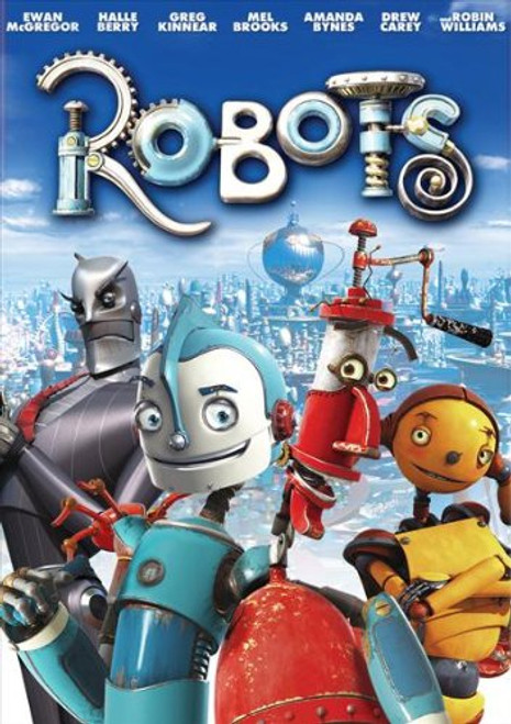 Robots Movie Poster -27 x 40 Inches - 69cm x 102cm- -2005- Style B - Robots Movie Poster -27 x 40 Inches - 69cm x 102cm- -2005- Style B -