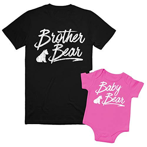 Texas Tees Baby Bear Shirt Brother Bear Shirt Big Brother Bear-Little Sister Texas Tees Baby Bear Shirt Brother Bear Shirt Big Brother Bear-Little Sister