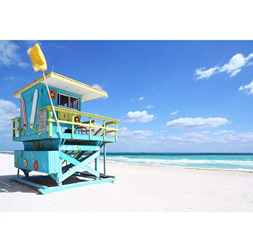 Baocicco 7x5ft Seaside Lifeguard Hut Backdrop Sea Waves Sand Beach Photography Background Wedding Honeymoon Birthday Party Leisure Time Summer Party Summer Holiday Girls Portrait Studio Props Baocicco 7x5ft Seaside Lifeguard Hut Backdrop Sea Waves Sand Beach Photography Background Wedding Honeymoon Birthday Party Leisure Time Summer Party Summer Holiday Girls Portrait Studio Props