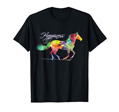 Horse Happiness T shirt Horse gifts Horse shirts Horse lover T-Shirt Horse Happiness T shirt Horse gifts Horse shirts Horse lover T-Shirt