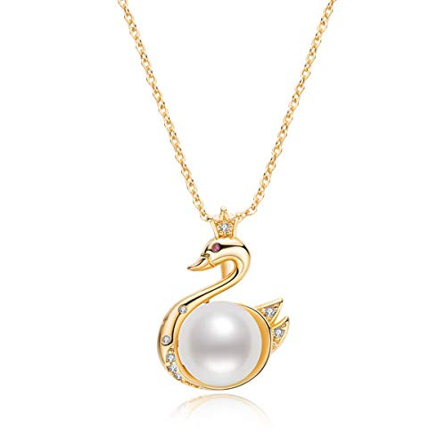 Pearl Pendant Necklace Freshwater Cultured White Single Pearl Necklace 14K Gold Filled Pearl Jewelry Gifts for Women Girls Wife Pearl Pendant Necklace Freshwater Cultured White Single Pearl Necklace 14K Gold Filled Pearl Jewelry Gifts for Women Girls Wife