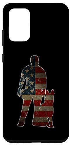 Galaxy S20 plus K-9 Officer with German Shepherd Flag Case