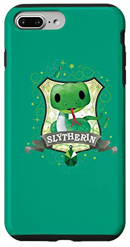 iPhone 7 Plus-8 Plus Harry Potter Watercolor Slytherin Crest Case