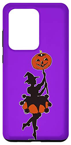 Galaxy S20 Ultra Ballerina Witch Dancing With A Jack O Lantern On Halloween Case