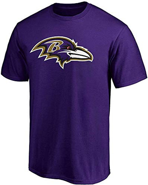 NFL Boys Youth 8-20 Team Color Primary Logo T-Shirt -Baltimore Ravens Youth Large 14-16- NFL Boys Youth 8-20 Team Color Primary Logo T-Shirt -Baltimore Ravens Youth Large 14-16-