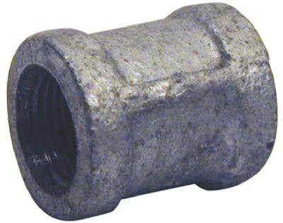 B  and  K-Mueller Inds-Import- 511-205HP Pipe Fitting Galvanized Coupling With Stop 1-In. - Quantity 5