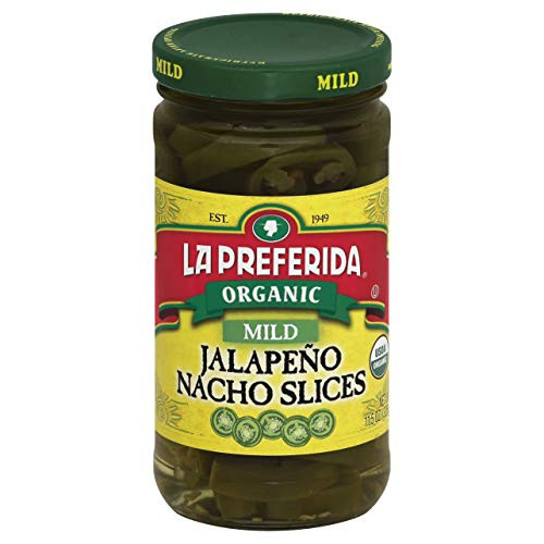 La Preferida Organic Jalapeno Nacho Slices Mild 11.5 oz -Pack - 3-
