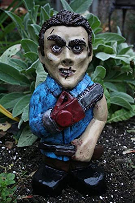 ZHANGRONG Horror Movie Garden Gnomes Nightmare Horror GnomeKiller Garden GnomeSpooky Undead Halloween Sculpture Combat Gnome for Outdoor Garden Patio Yard or Lawn -E- ZHANGRONG Horror Movie Garden Gnomes Nightmare Horror GnomeKiller Garden GnomeSpooky Undead Halloween Sculpture Combat Gnome for Outdoor Garden Patio Yard or Lawn -E-
