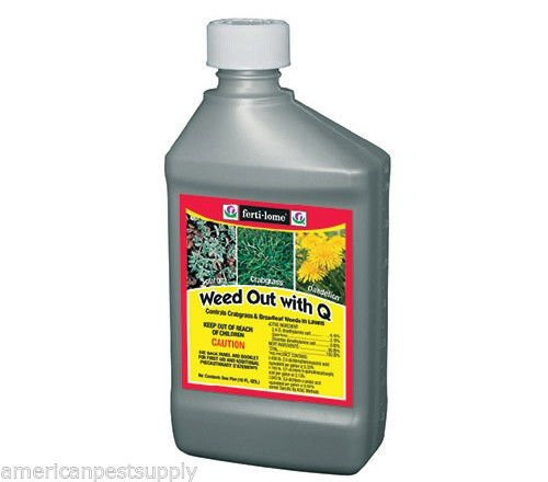 Fertilome Weed Out With Q 1pint 2-4-d Grassy  and  Broadleaf Weeds Crabgrass"
