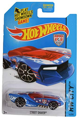 DieCast Hotwheels -Street Shaker- City 14-250 -Blue-