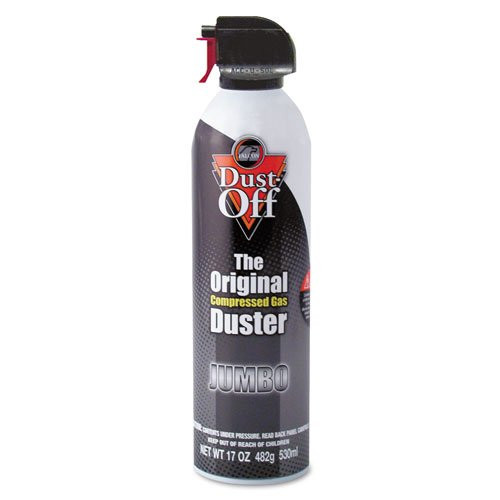 Dust-Offamp-reg- - Disposable Compressed Gas Duster 17oz Can - Sold As 1 Each - Blows Away dust and lint. Dust-Offamp-reg- - Disposable Compressed Gas Duster 17oz Can - Sold As 1 Each - Blows Away dust and lint.