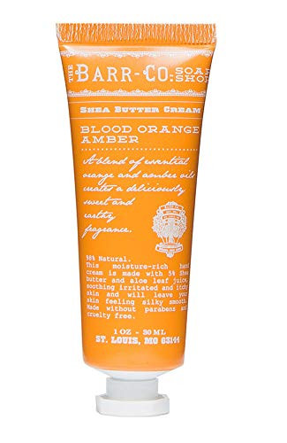 Barr Co Blood Orange Amber Mini Hand Cream 1 oz tube by k hall designs