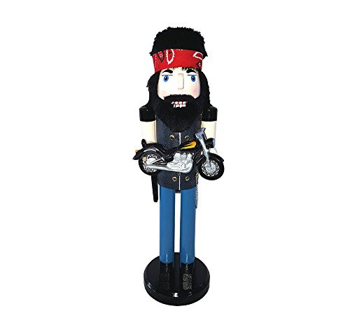 Santa's Workshop 70872 Biker Nutcracker, 14"