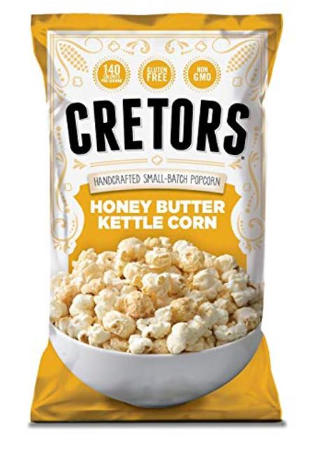 G H Cretors Party Pack Popped Corn Honey Butter Kettle Corn Style 3 pack -7.5oz per bag- G H Cretors Party Pack Popped Corn Honey Butter Kettle Corn Style 3 pack -7.5oz per bag-