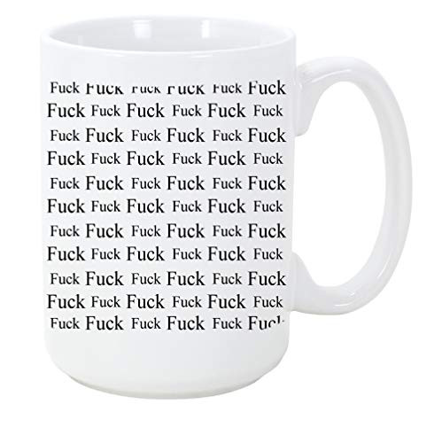 F-Bombs 15 ounce Ceramic Coffee Mug Tea Cup by M and R