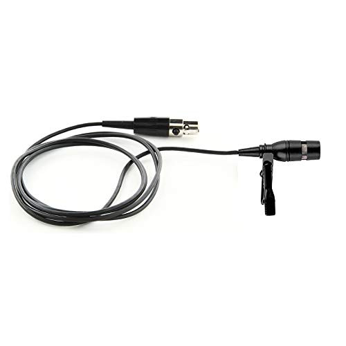ikapok Lapel Mic Replacement for Shure 185 Cardioid Lavalier Microphone TA4F Connector