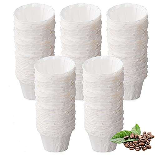 Disposable Paper Coffee Filters Keurig K Cup Paper Filters for Keurig Single Brewer Reusable Cups K-cup Coffee Pods Fits All Brands Reusable K Cups -500-