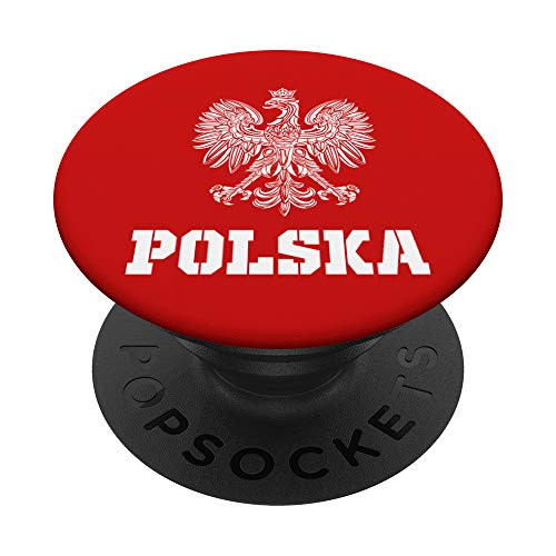 Polska Poland Eagle Poland National Symbol Cool Novelty Gift PopSockets Grip and Stand for Phones and Tablets