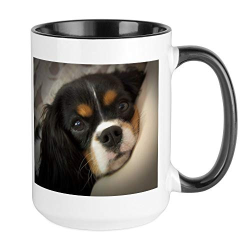 CafePress Cavalier King Charles Spaniel Mugs Coffee Mug Large 15 oz. White Coffee Cup