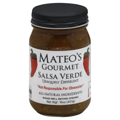 Mateo's Salsa Verde Medium 16 Oz -Pack of 2-