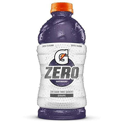 Evaxo Gatorade Zero Grape 28oz Plastic Bottle 5 Per Case