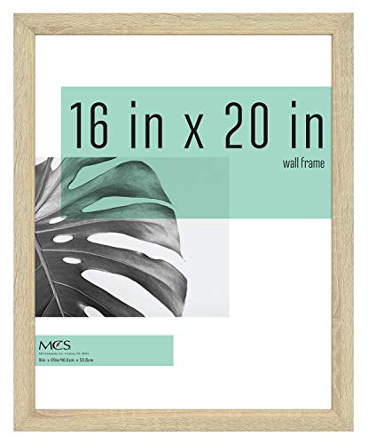 MCS Industries Studio Gallery Frames 16x20 in Natural Woodgrain